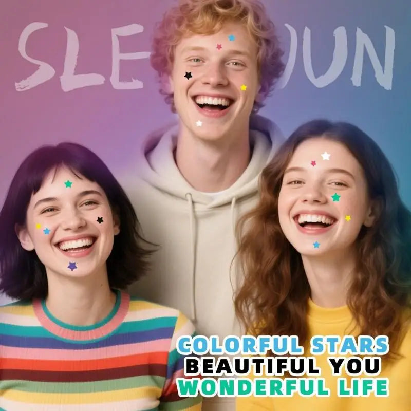 1400PCS New High-end Pimple Patch Acne Patches Set Colorful Star Shaped Acne Treatment Stickers Acne Dots Cover  For Skin Care Viralgem Store