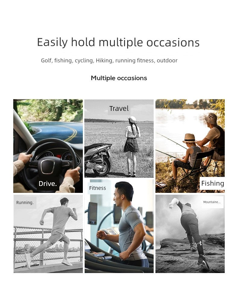 Summer Viscose Fiber Sun-Protection Oversleeves Men's Plus Size UV Protection Cool Oversleeves Driving and Biking Sun Shade Neutral Arm Guard Women