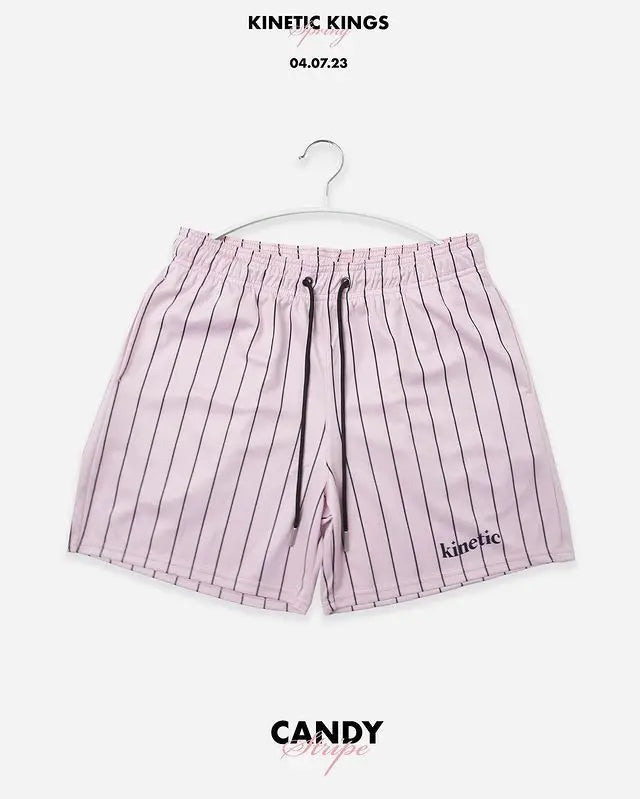 Striped pattern casual shorts 2024 summer new American Basketball running quarterpants men's fitness shorts