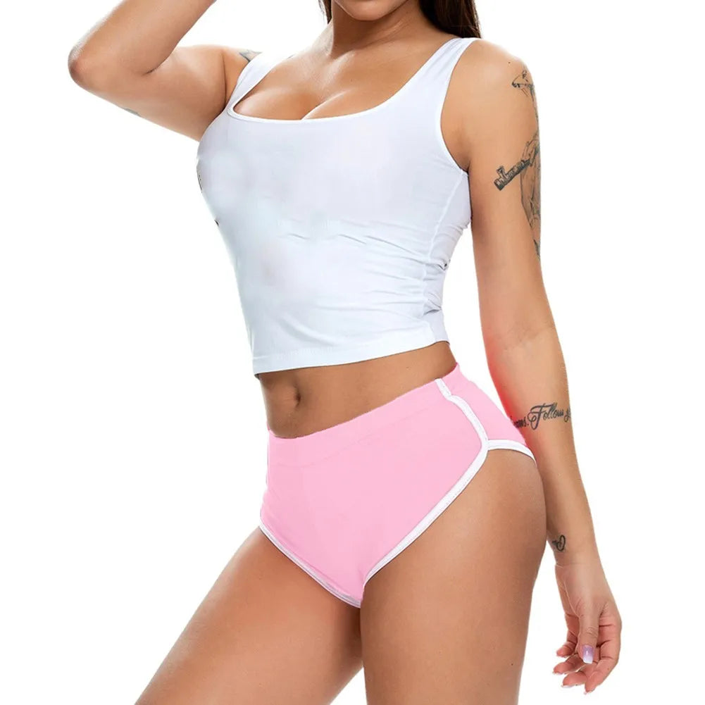 Women's Summer Leisure Loose Yoga Shorts Sports Fitness Exercise Hot Pants Push Up Training Tight Pants Pocket Shorts