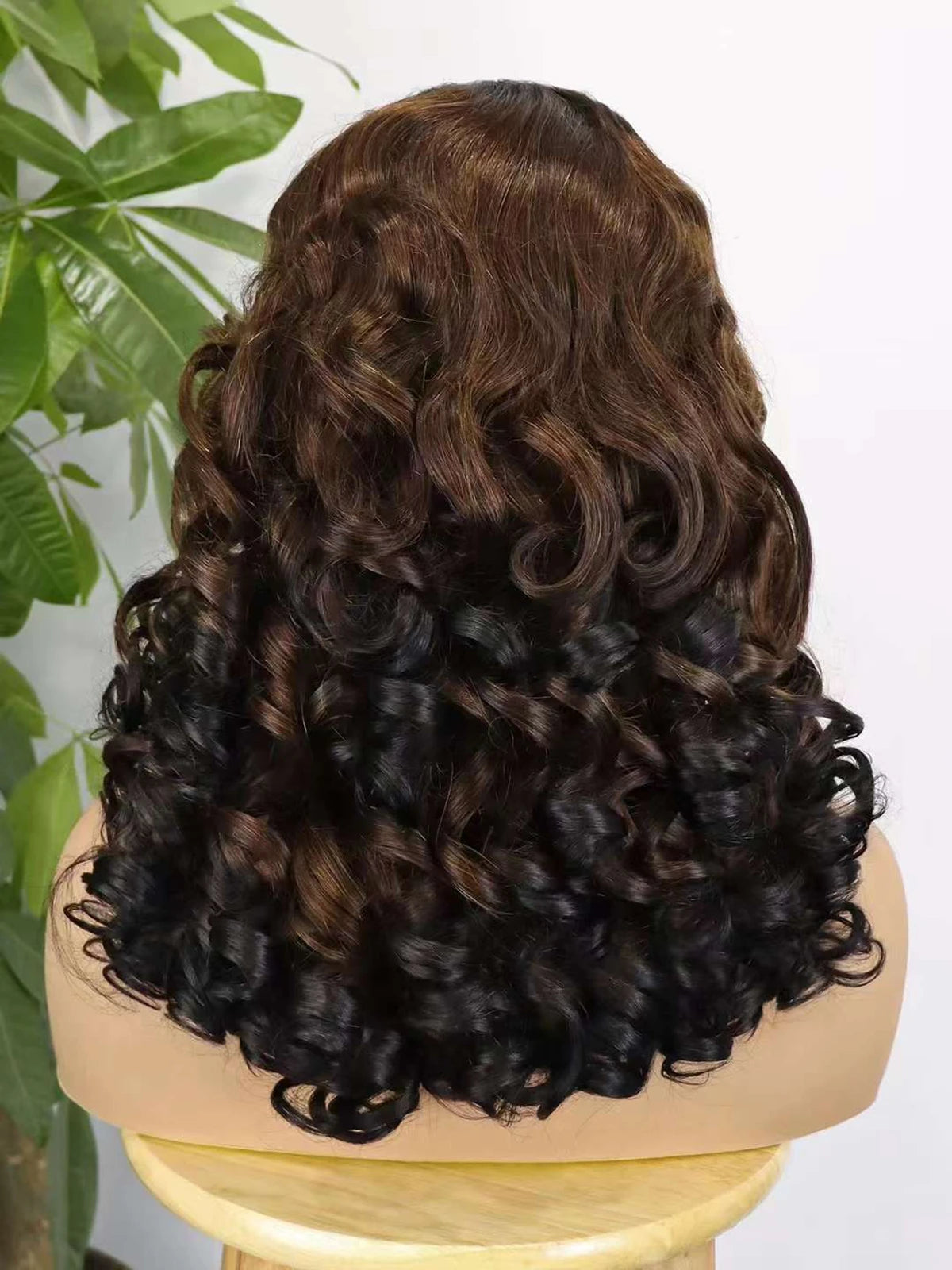 4T30T4 Color  Loose Wave Remy Human Hair Wigs 250% Density 13x4 Lace Frontal Cornrow Braided Wig SLoose Fumi Lace Braid Wig