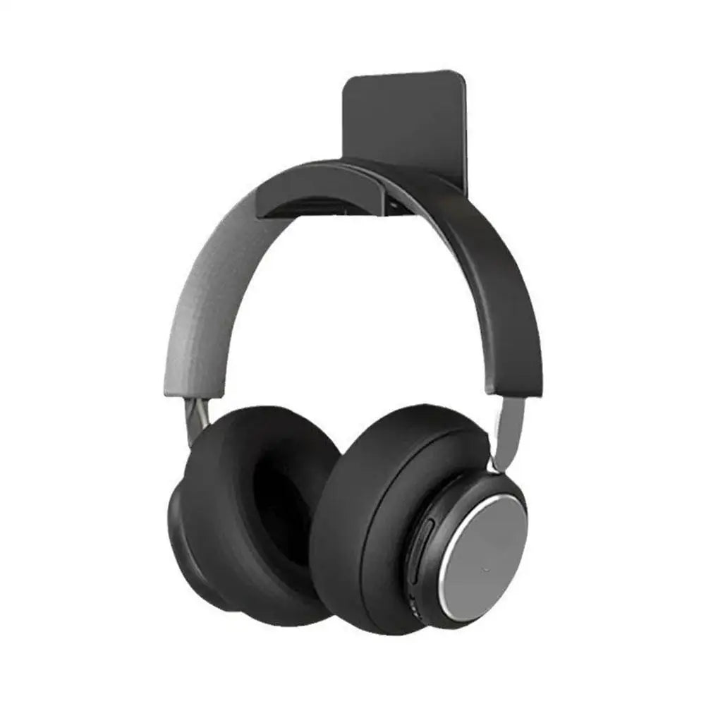 Universal Wall Mounted Headphone Stand Gaming Controller Holder Headset Display Rack Under Desk Hanger Hook For Earphone 1pc