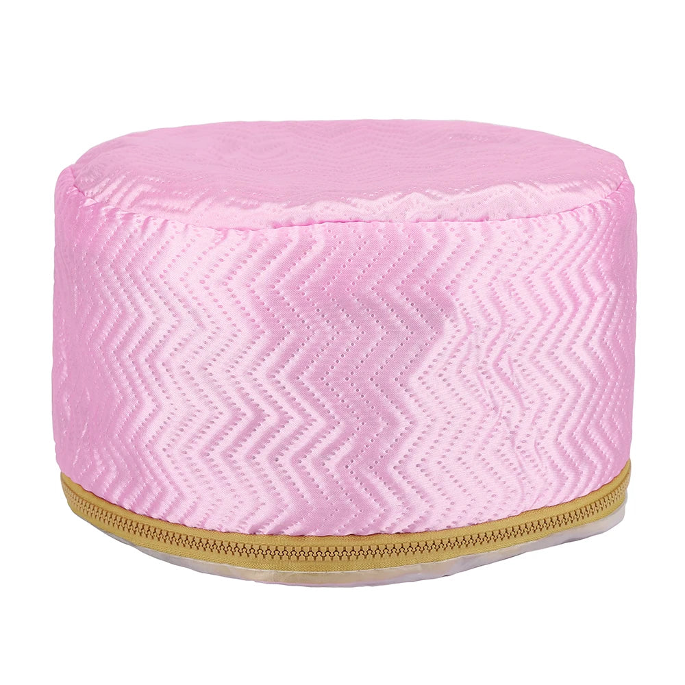Thermal Treatment Hair Cap Heating Hair Steamer Nourishing Care Accessories Bonnets for Women Hair Dryer Home Spa Salon Styling