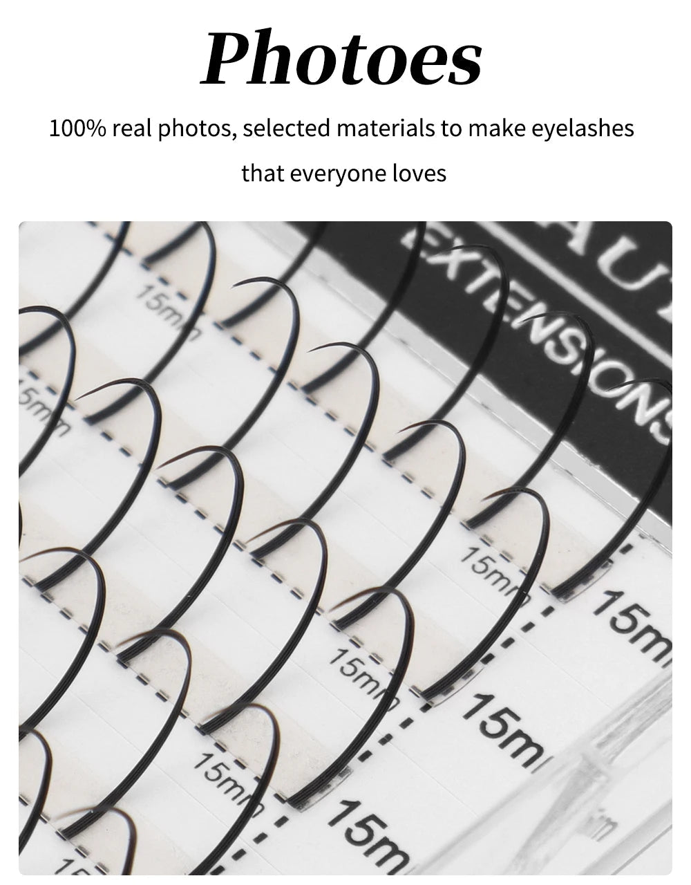 winky beauty 12Rows A/M Shape Spikes Lashes Individual Wispy Premade Fans Eyelash Extension Self-Grafting Makeup False Eyelashes Viralgem Store