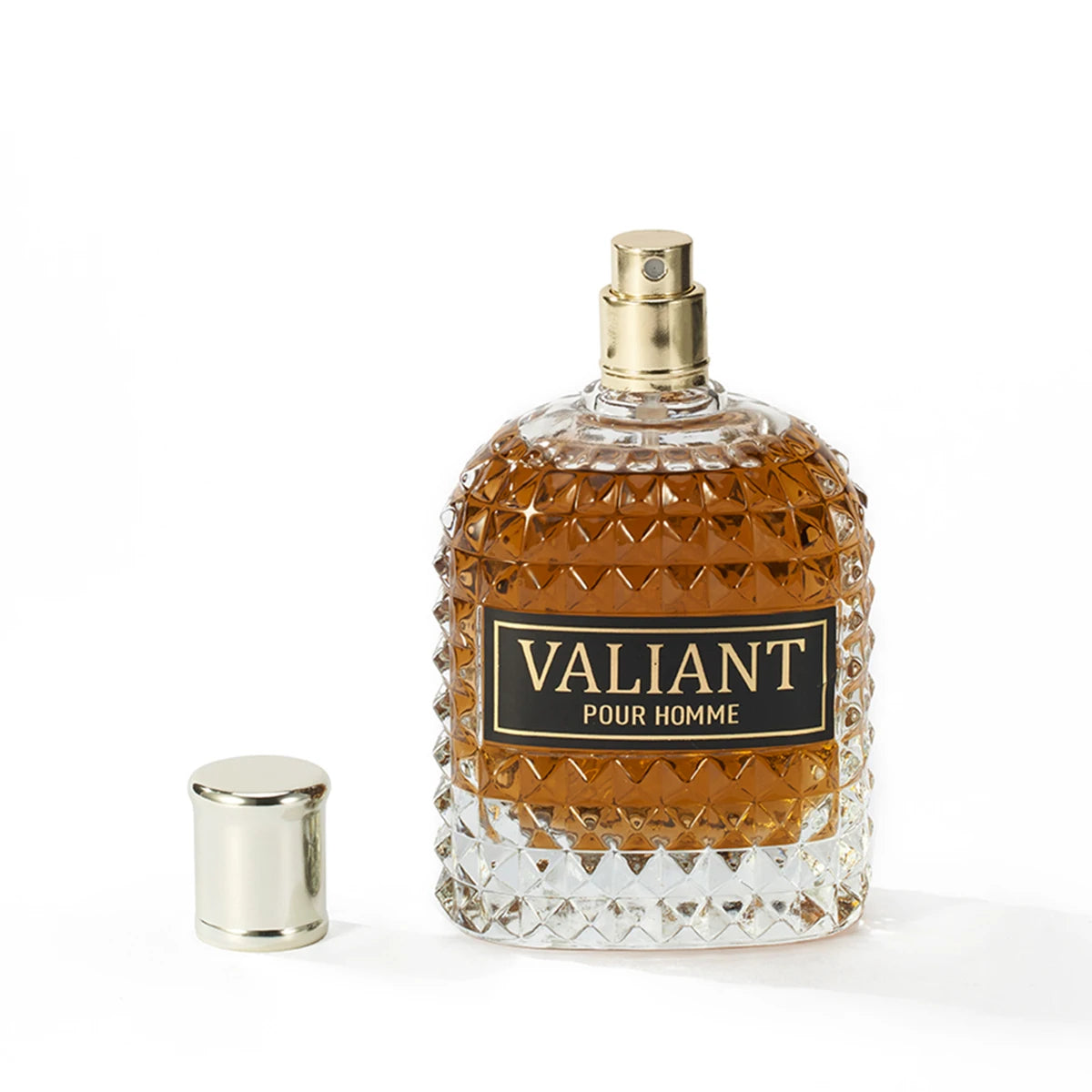 100ML 3.4FL.OZ Leather Notes Men's Eau de Parfum, Woody, Nutty, Warm, Spicy, Chocolate Scent, Male's Fragrance Spray for Man Viralgem Store