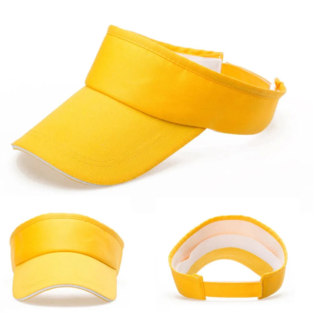 Sun Hat Women Baseball Cap Summer White Sun-Proof Caps Empty Top Visors Seaside Outdoor Sport Tennis Golf Hat 2024 Hot Selling Viralgem Store