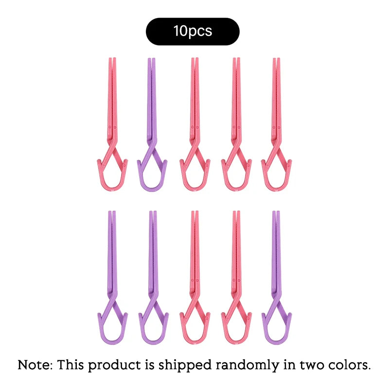 10Pcs Nail Clip Set Oil Polish Spill Proof Mixed Color Nail Art Coloring Protection Clips Manicure Tools To Prevent Leakage Off Viralgem Store
