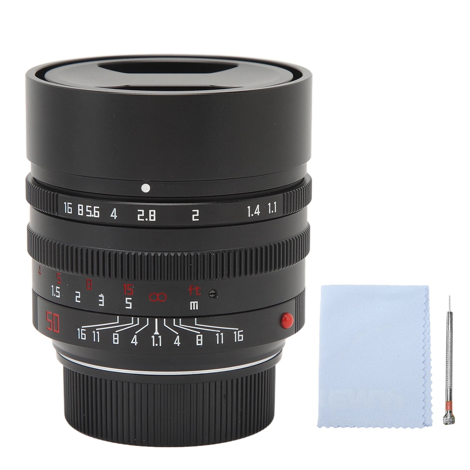 50mm F1.1 Large Aperture Prime Lens Full Frame Auto Manual Focus Standard Portrait Lens for Leika M Mount M240 M3 M6 M7 M8 M9 Viralgem Store