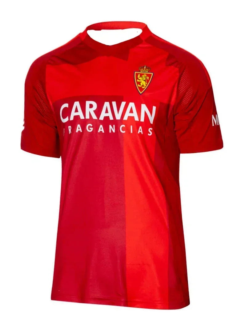 2025 Hot Selling Spain Real Zaragoza Retro Football Shirt Short Sleeved Jersey Home Jersey Unisex Men 3D T-shirt Jersey Printing