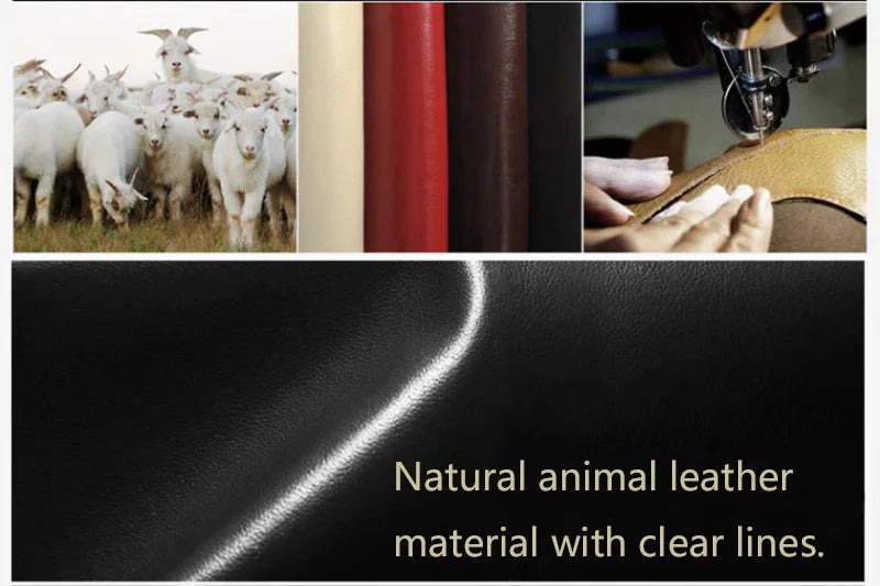 Touch Screen Extra Long Leather Sheepskin Gloves Women's Black Fashion Simple Straight Style Velvet Lining Winter Warm Sleeve