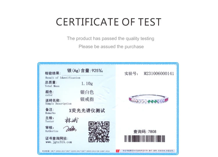 Ailmay 925 Sterling Silver Fashion Colorful Round Zirconia Stackable Finger Ring For Women Elegant Wedding Accessories Jewelry Viralgem Store