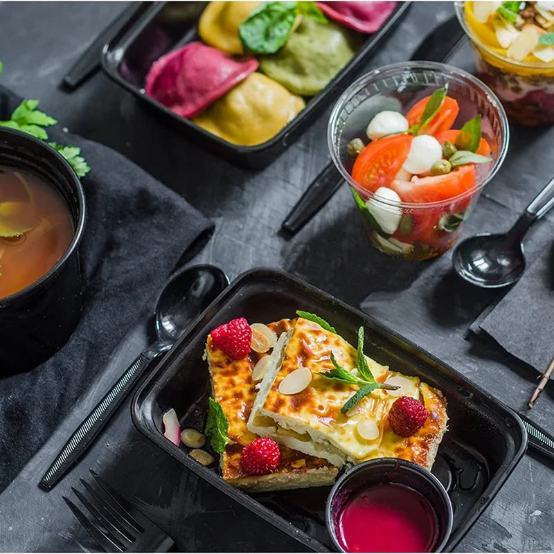 50-Pack Meal Prep Containers Food Storage Lunch Box Reusable To-Go Food Containers Viralgem Store