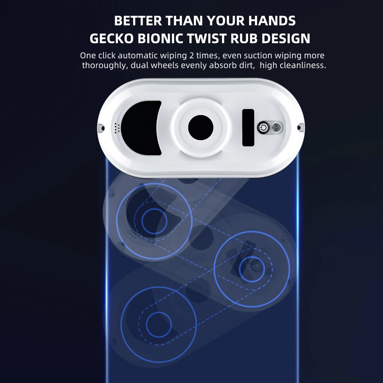 5600pa Window Cleaning Robot Household Intelligent Vacuum Remote Control Anti Fall Electric Window Washer Glass Cleaner Viralgem Store