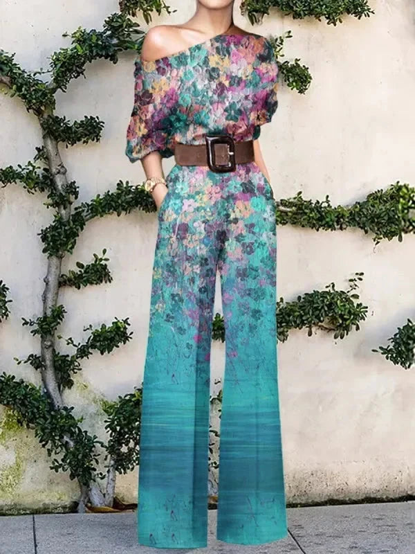 Women Jumpsuits New In Spring Autumn Female Chic Elegant Office Lady Wide Leg Pants Bodysuits Jump Suits for Women One Pieces Viralgem Store