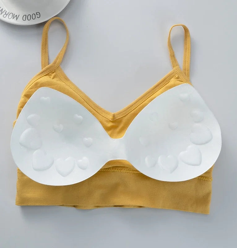 Women Tank Top Push Up Bra Tube Tops Seamless Brassiere Crop Top SexyIntimates Lingerie for Female Underwear Backless Bralette Viralgem Store