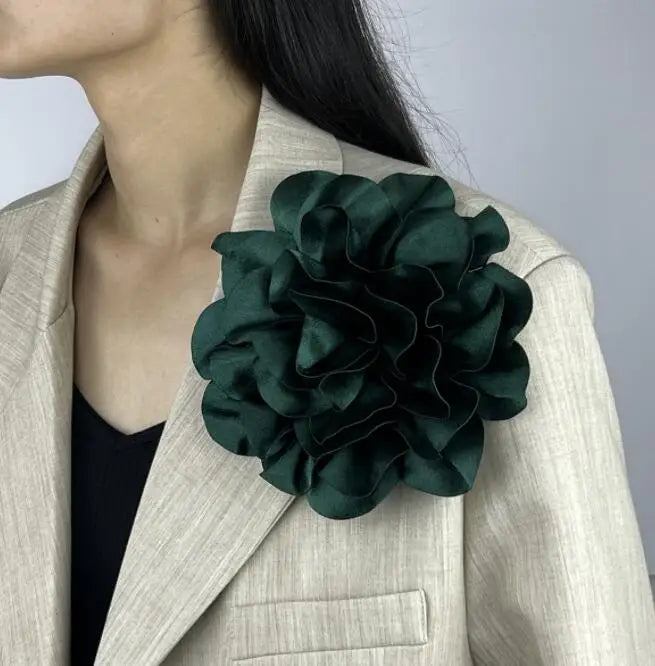 19cm Large Flower Brooch Clip Handmade Clothing Accessory Brooches