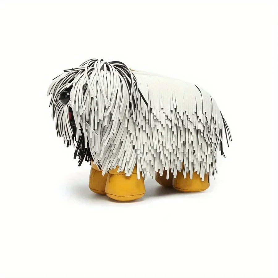 Women's Wallets and Handbags Luxury Designer PU Leather Crossbody Wallet Cute Dog Shaped Evening Bags Women's Bags Viralgem Store