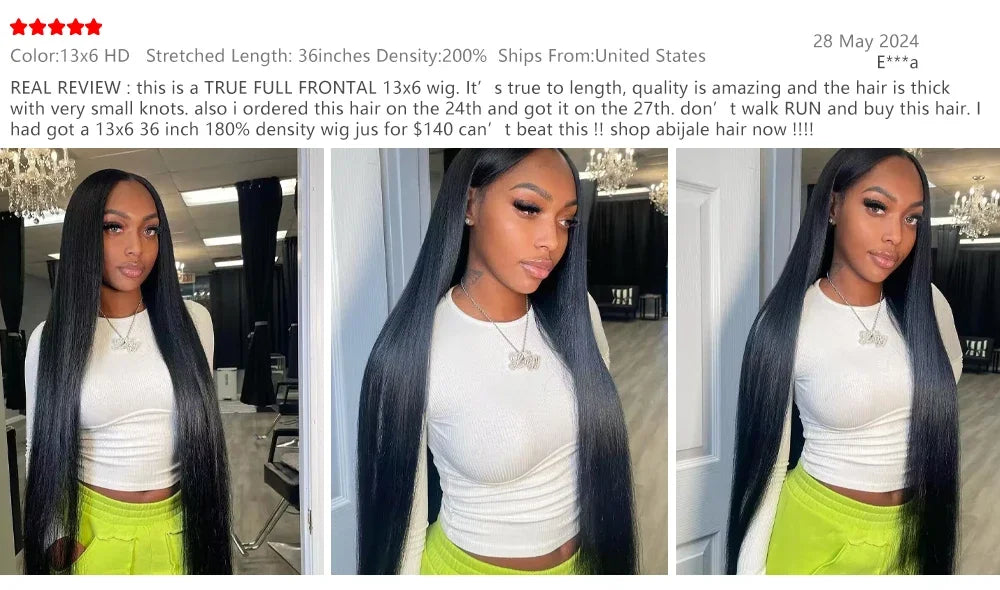 250 Density 13x4 13x6 Transparent Bone Straight 30 40 Inches Lace Front Human Hair Wigs Brazilian Frontal Wigs For Women Viralgem Store