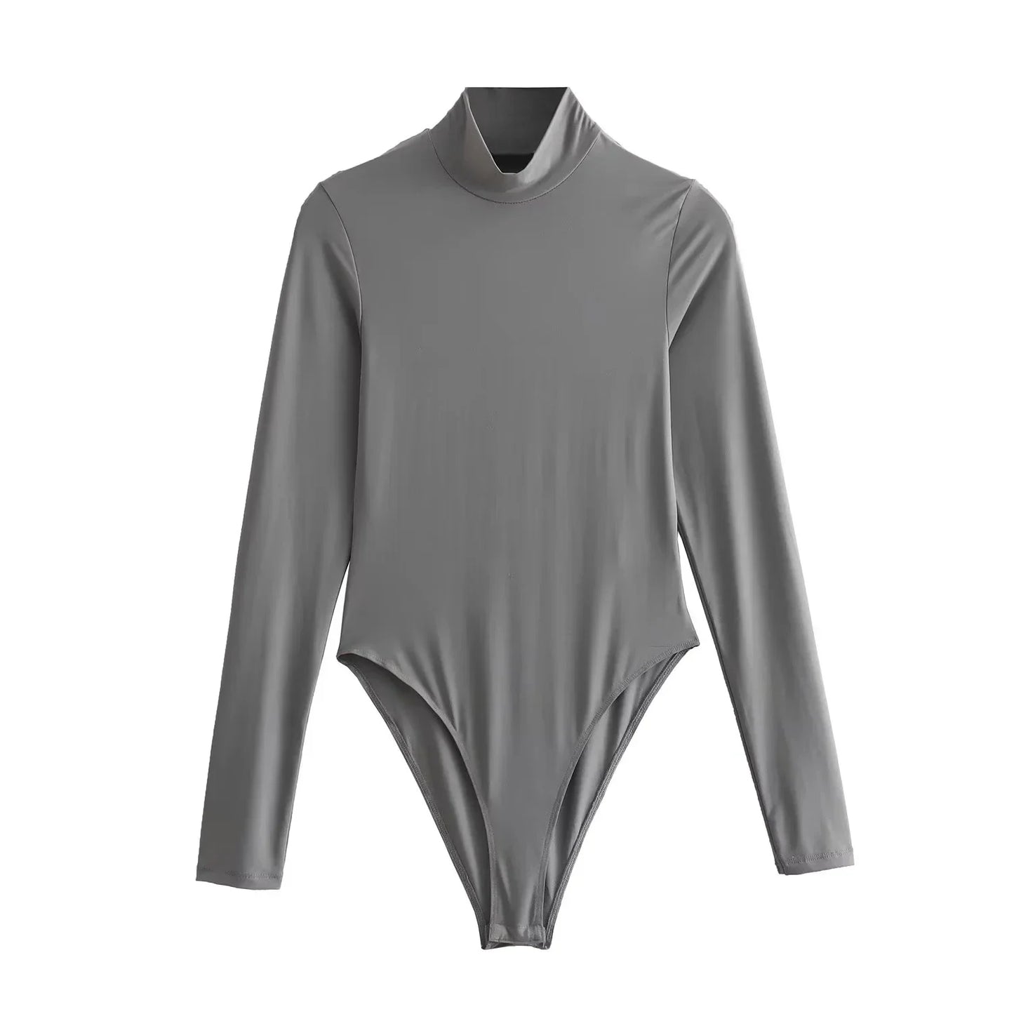 TRAF 2024 Women's Long Sleeve Body High Neck Lingeries Bodysuit Woman Basic Bodysuit Tops For Women Elegant Women's Bodys