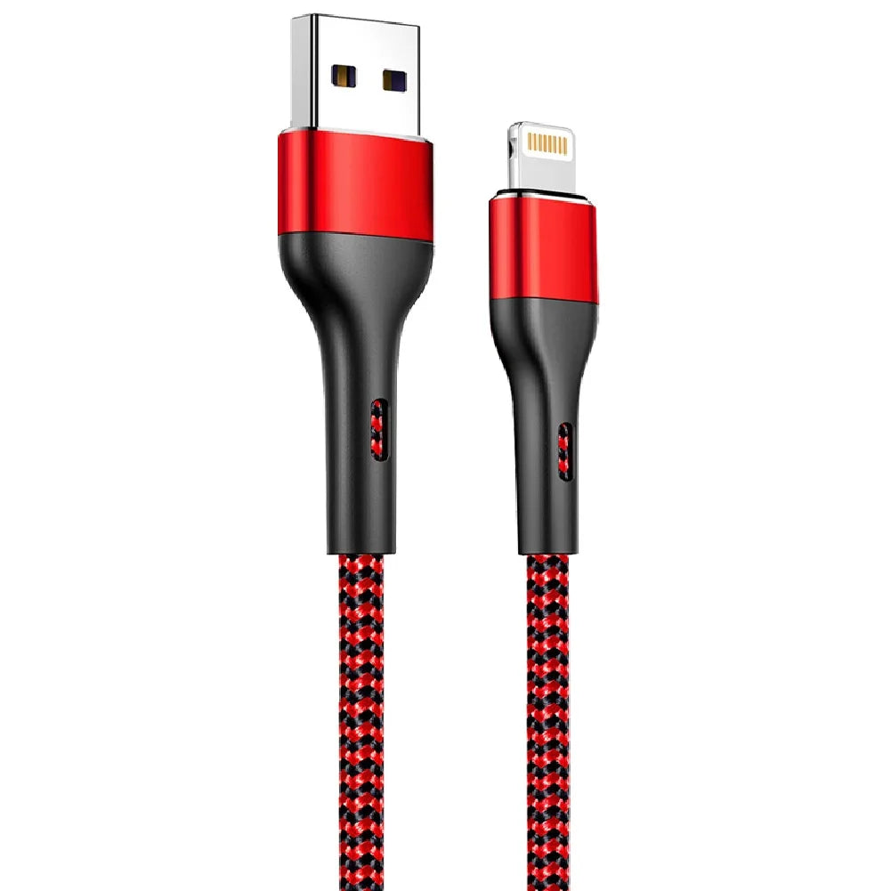 3A USB Fast Charging Cable For iPhone 14 11 12 13 Pro X XS Max 6 7 8 Plus SE iPad Cord Phone Charger Data Wire 1/2/3m 10ft