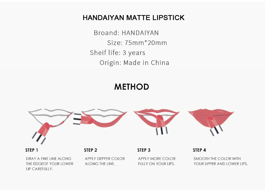 Velvet Smooth Matte Lipstick,Sexy Rose Purple Lipgloss Matte 12 Colors Lip Gloss Velvety Lip Makeup Gift for Girls and Women