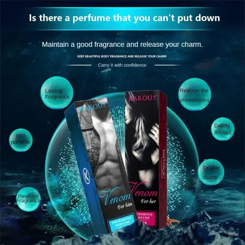 10ml Perfume for Men Women Ball Perfume Women Pheromone Men'S Essential Oil Perfume Attracts The Opposite Sex Lasting Fragrance Viralgem Store
