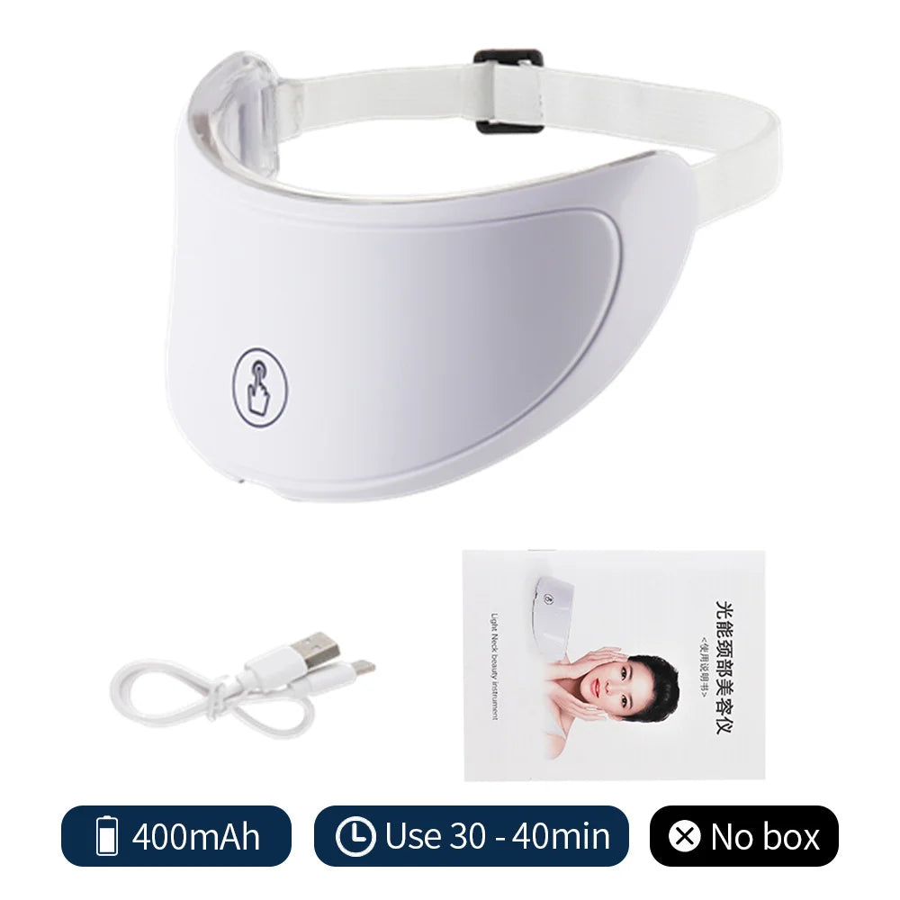 7 Colors Photon Facial LED Mask Red Light Therapy Anti Aging Face Neck Beauty Mask Relaxation Treatment Anti-Wrinkle Skin Care Viralgem Store