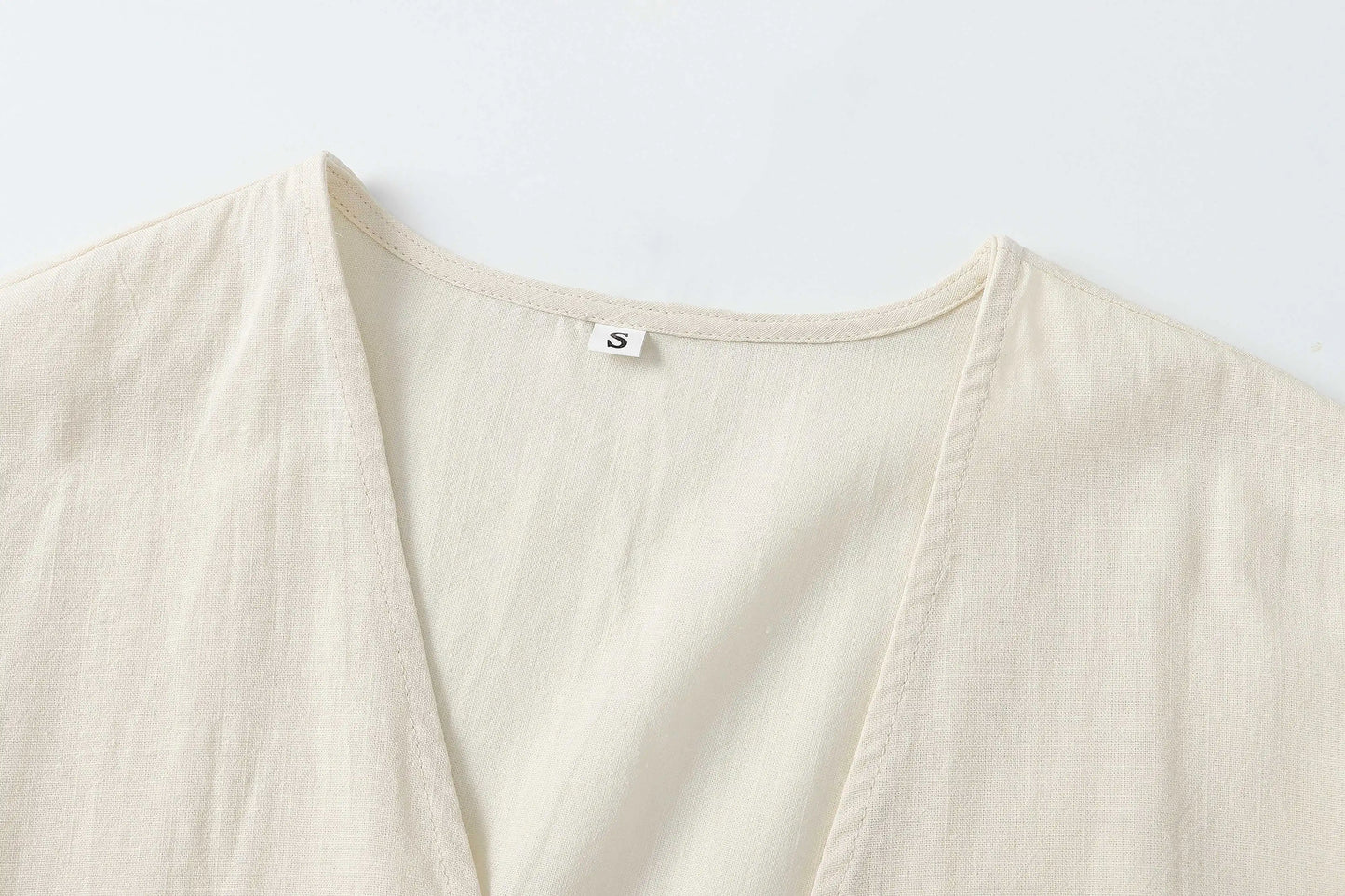 TRAFZA 2024 Women Fashion Solid Shirt Pant Set Asymmetric Laced Up Blouse Top+Elastic Waist Loose Wide Leg Pant 2 Piece Suits