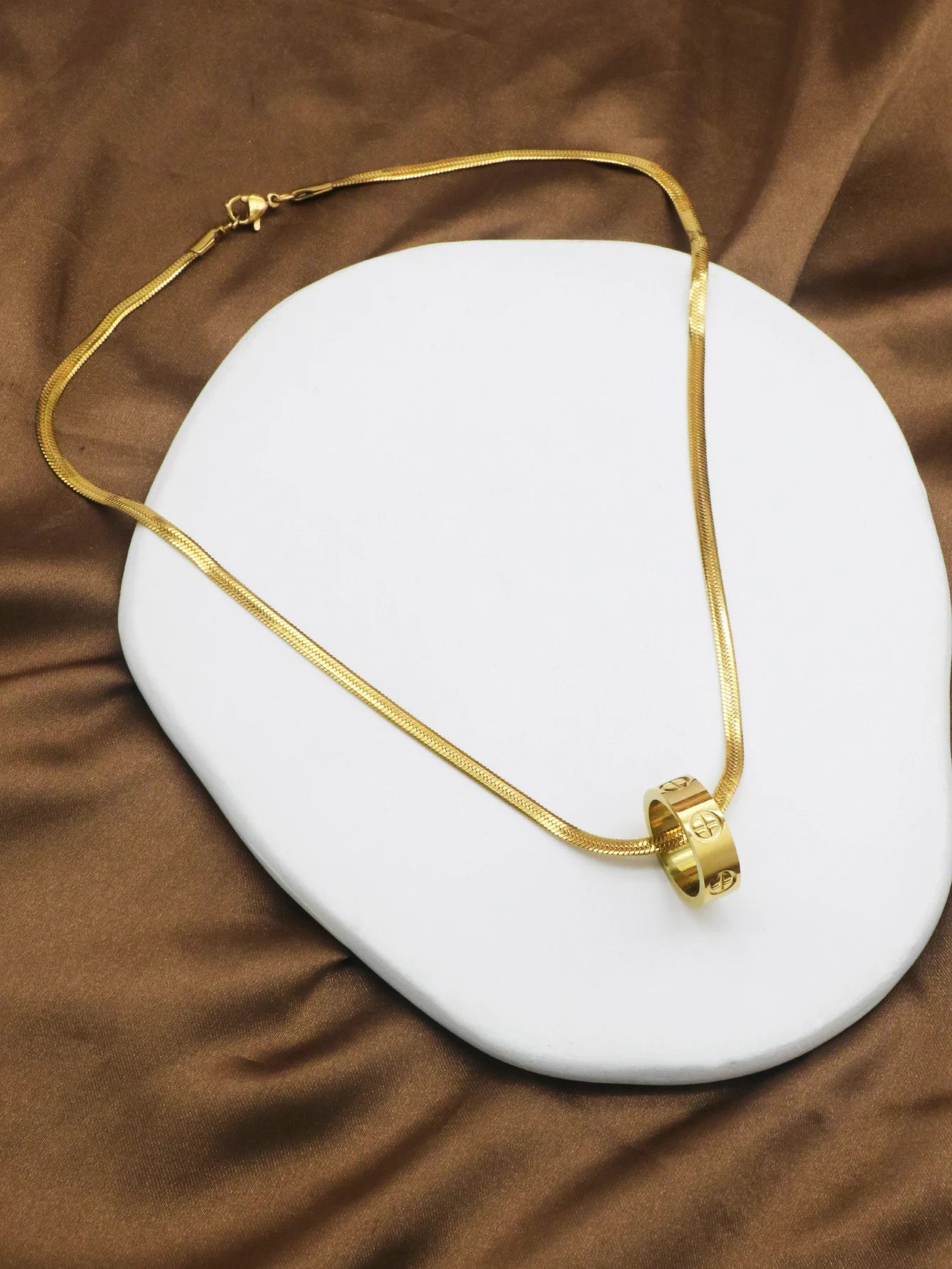 1 set/3pcs Fashion Design Couple Earrings Necklace Set For Women Men Stainless Steel Luxury Cute Jewelry Sets Viralgem Store