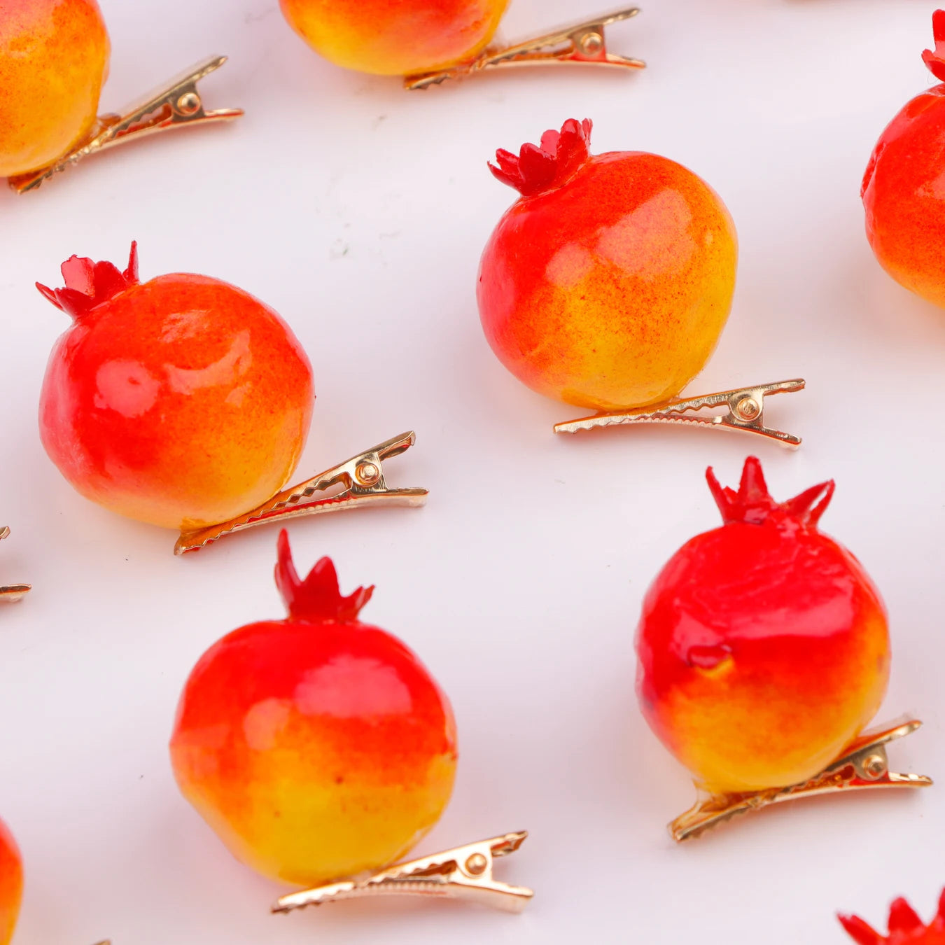 10/20/50/100Pcs/Lot Fashion New Style Cute Funny Fruit 3D Children Hairpin Women Girls Beautiful Duckbill Clip Headwear Gifts Viralgem Store