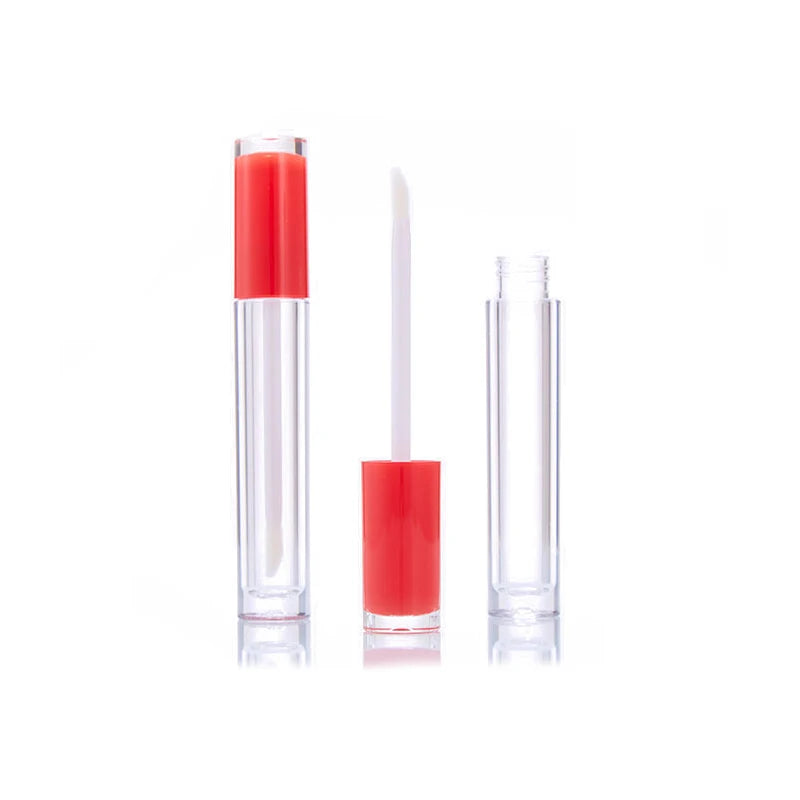 1/10PCS Empty Transparent PE Lip Gloss Tubes Plastic Lip Balm Tube Lipstick Mini Sample Cosmetic Container