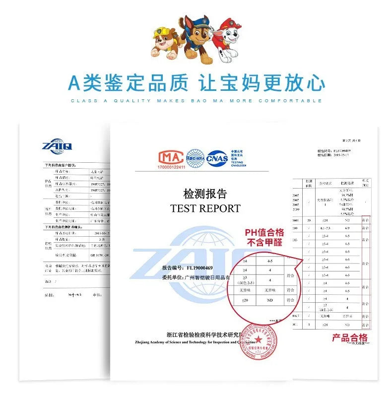 4PCS Original PAW Patrol Cute Boy Underpants Chase Marshall Rocky Rubble Healthy Cotton Boxers Underwear for Children Gifts