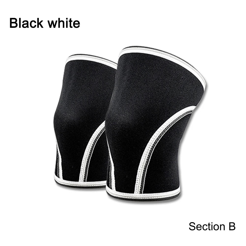 1 PC Squat 7mm Knee Sleeves Pad Support Men Women Gym Sports Compression Neoprene Knee Protector Fitness Gym Fit Weightlifting