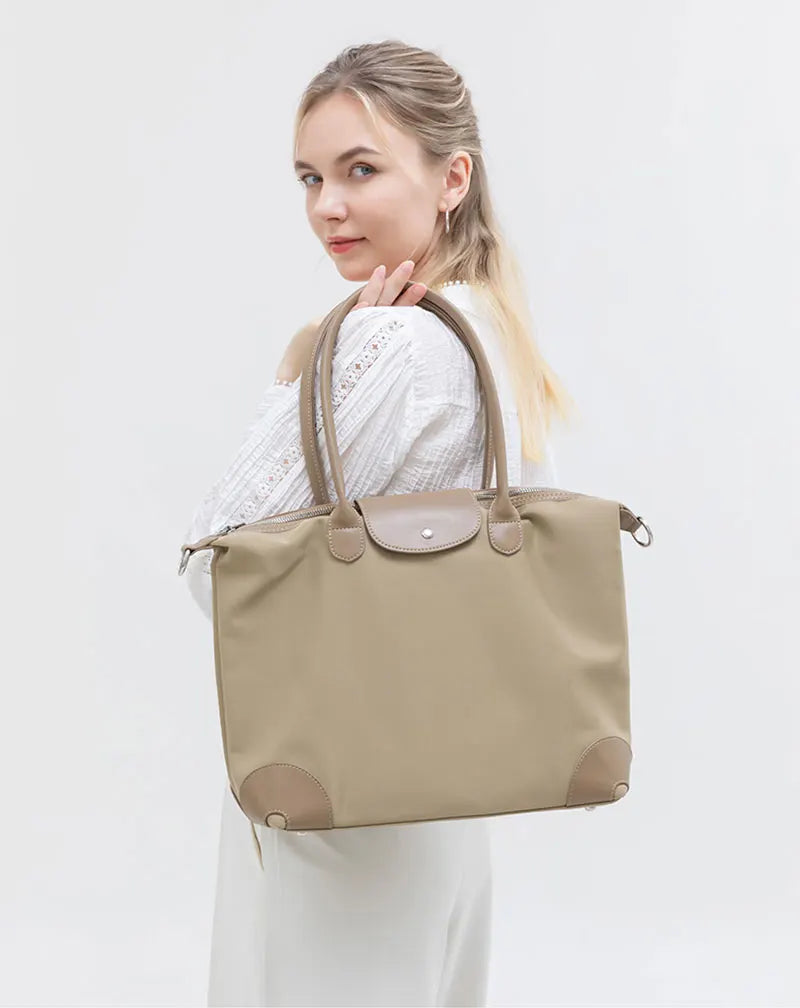 Women's Tote Bag Large Capacity Waterproof Oxford Cloth Women Shoulder Bag Luxury Designer Crossbody Bags Foldable Handbags Viralgem Store