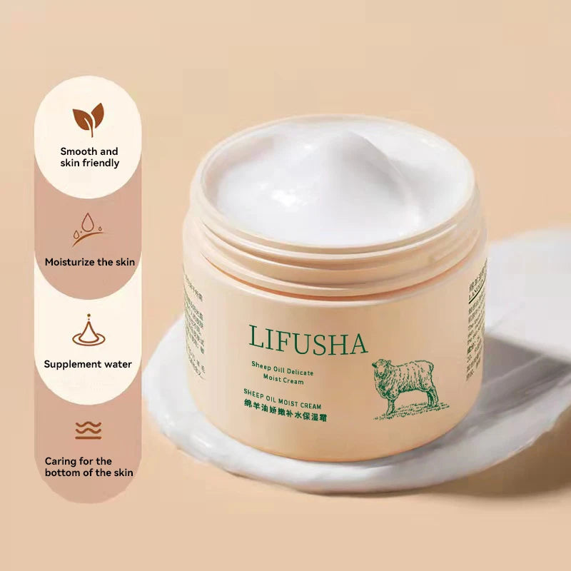 Vaseline Moisturizing Cream Lefthansa Sheep Oil Moisturizing Lotion Prevent Dry Cracked Skin Winter Face Cream Hand Care Cream