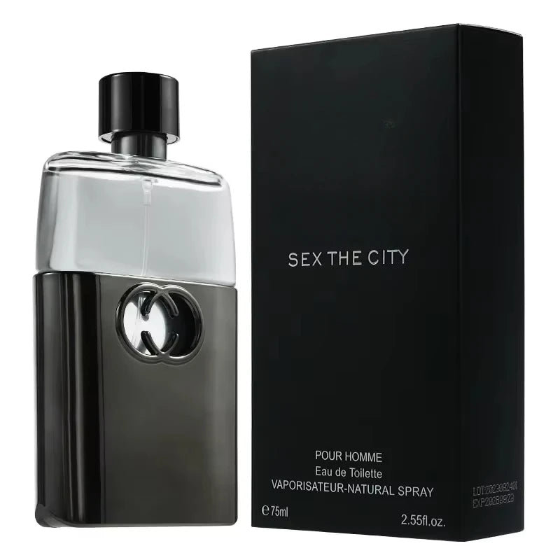 75ml Men's Perfume Eau De Parfum Homme Spray - Male Body Mist Cologne Fresh Scent Woody Notes Long Lasting Fragrance Viralgem Store