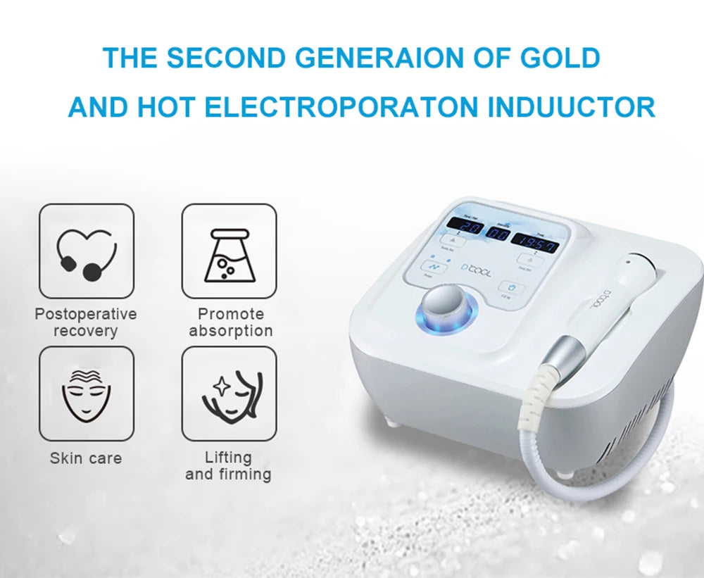 2024 NEW Dcool Portable Cool + Hot + EMS For Skin Tightening Anti Puffiness Facial Electroporation Machine Beauty Device
