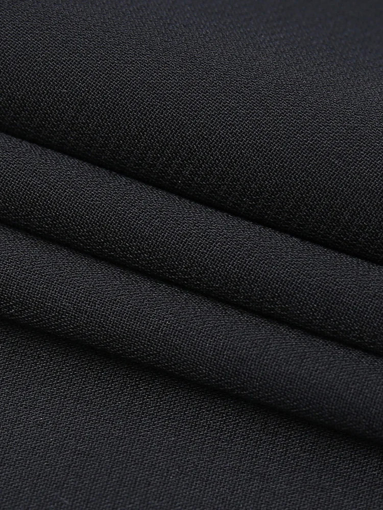 Yangelo Goth Grunge Skirt With Buckle Women Y2K Punk Sexy Bottoms Patchwork Split Long Skirts Summer Zipper See Through Clothes