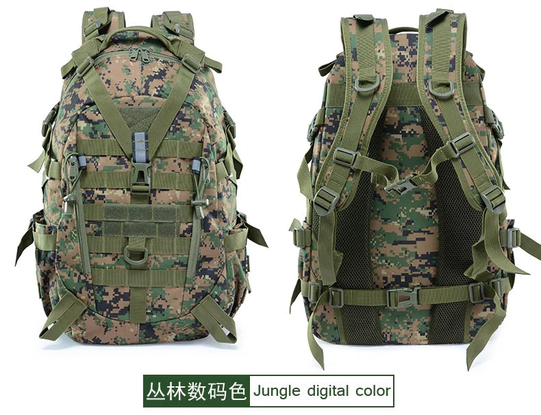 25L 900D Nylon Waterproof Backpack Outdoor Military Rucksacks Tactical Sports Camping Hiking Trekking Fishing Hunting Bag