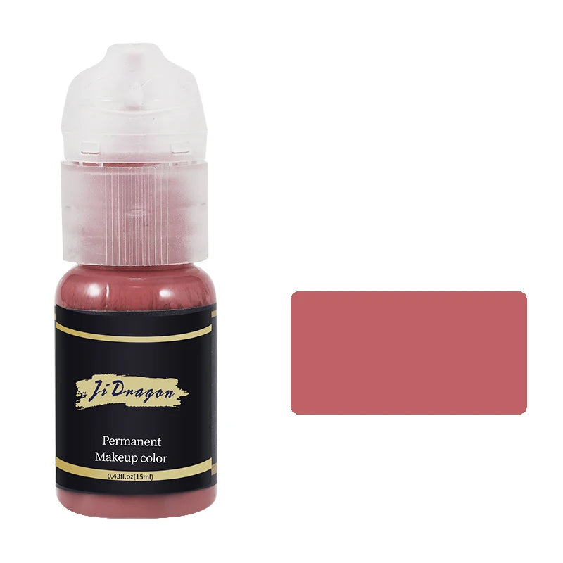 15ml Tattoo ink Pigment Color Paint Set Mix Permanent Makeup Microblading Eyebrow Lip Eyeliner SMP Beauty PMU Body Art Supplies