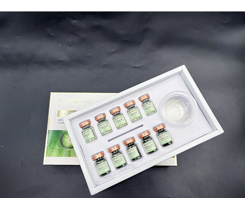 10pcs Sponge Microcrystal Freeze-dried Powder Collagen Regeneration Natural Biological Extract Sponge Spicules Skin Cell Renew Viralgem Store