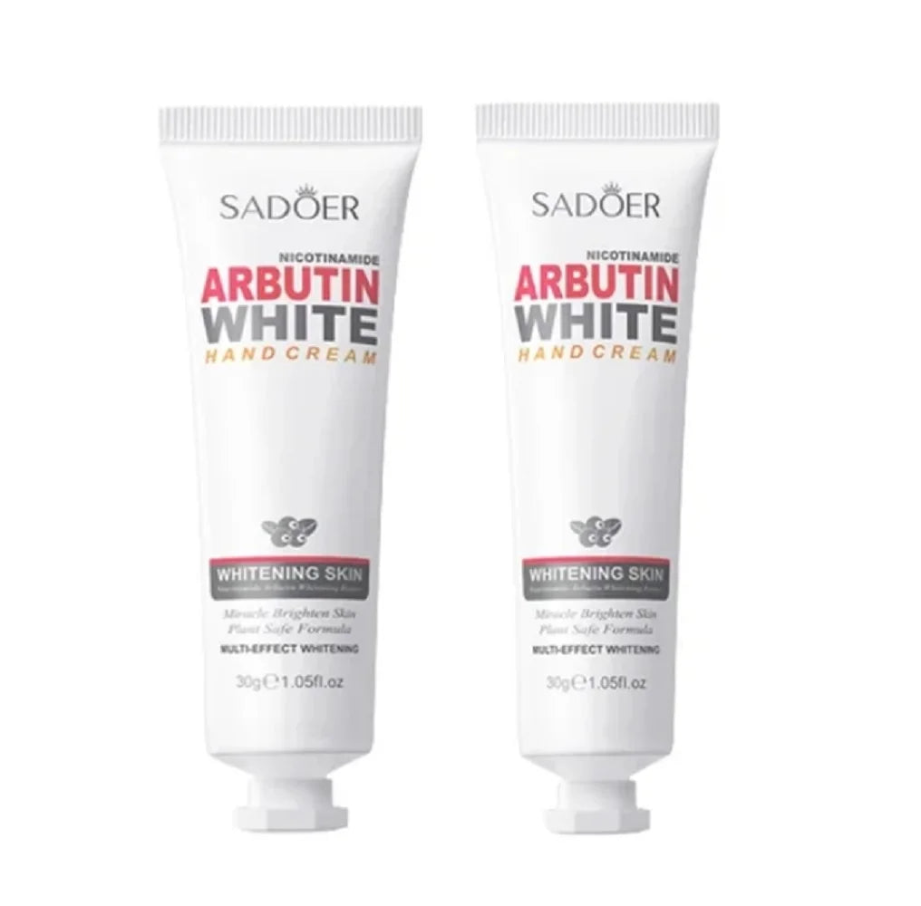 Whitening Hand Cream Niacinamide Arbutin Wrinkle Removal Anti-crack Moisturizing Repair Fade Fine Lines Smooth Skin Hand Care