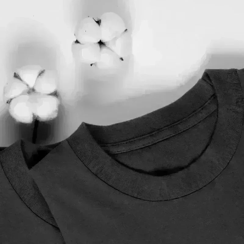 2025 New Short-sleeved T-shirt Summer New European and American CP Letter Casual Loose Round Neck Half-sleeved T-shirt Fashion