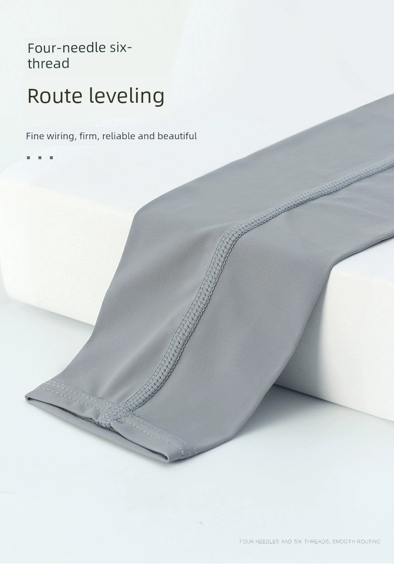 Summer Viscose Fiber Sun-Protection Oversleeves Men's Plus Size UV Protection Cool Oversleeves Driving and Biking Sun Shade Neutral Arm Guard Women