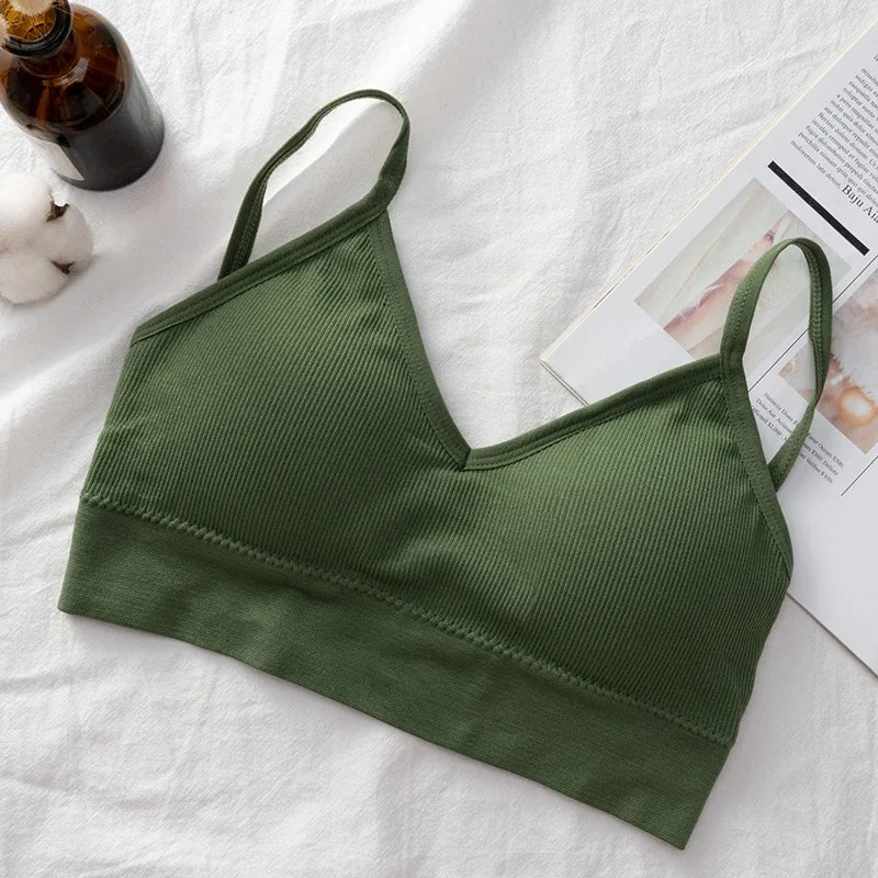 Women Tank Top Push Up Bra Tube Tops Seamless Brassiere Crop Top SexyIntimates Lingerie for Female Underwear Backless Bralette Viralgem Store