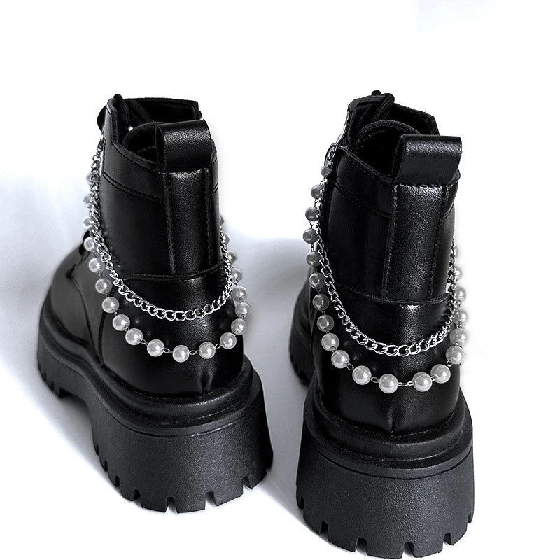 1pc Big Star Charms Chunky Chains Martin Boots Canvas Shoes Buckles Decoration Y2k Hearts Shoes Accessories Harajuku Jewelry Viralgem Store