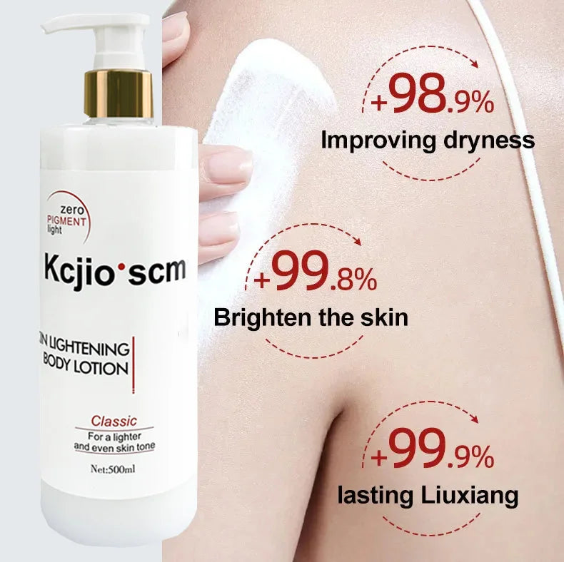 500ml Fast Whitening Cream For Dark skin Kojic Sen Moisturizing Lightening Body Lotion Skin Care for Flawless Even Skin Tone Viralgem Store