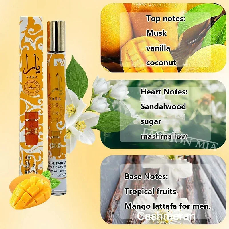 35ml Small Test Tube Arabian Perfumes Lasting Fragrance Spray Floral Scent Eau De Parfum Cologne Deodorants High Quality Gifts