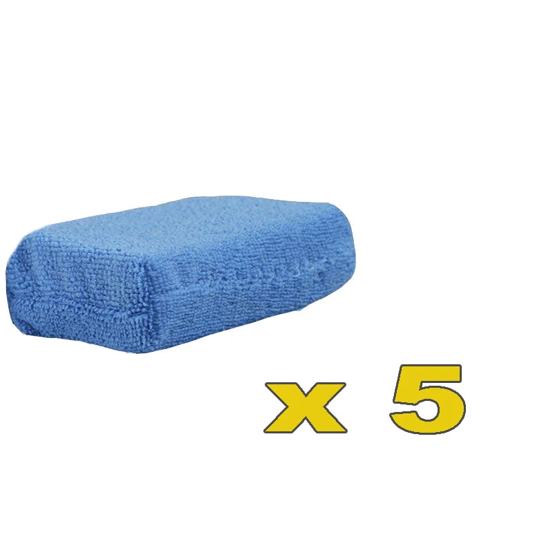 1/10Pcs Car Wax Applicator Pads Microfibre Polishing Sponges Soft Auto Detailing Waxing Sponge Cleaning Foam Car Paint Care Pad Viralgem Store