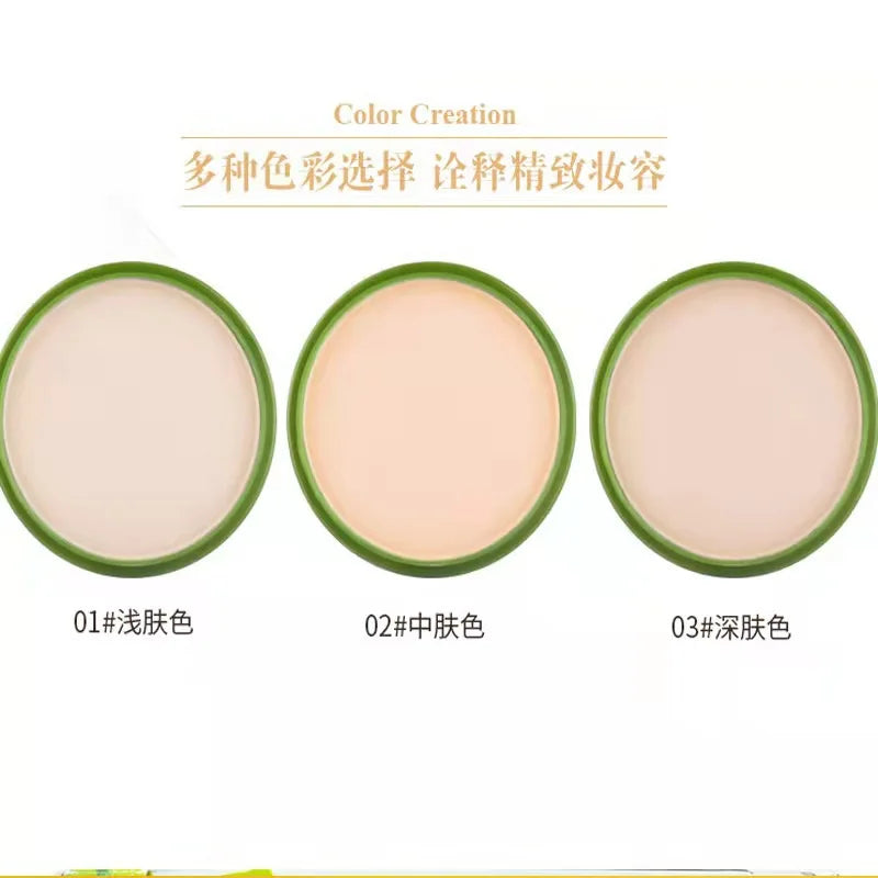 99% Aloe Vera Softening Powder Waterproof Moisturizing Concealer  Foundation Fixed Make Up Oil Control Facial Makeup Cosmetics
